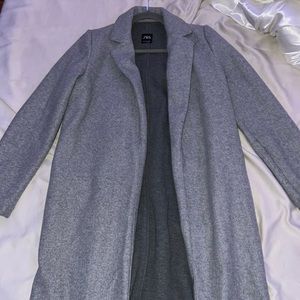 Zara Long Coat with Collar